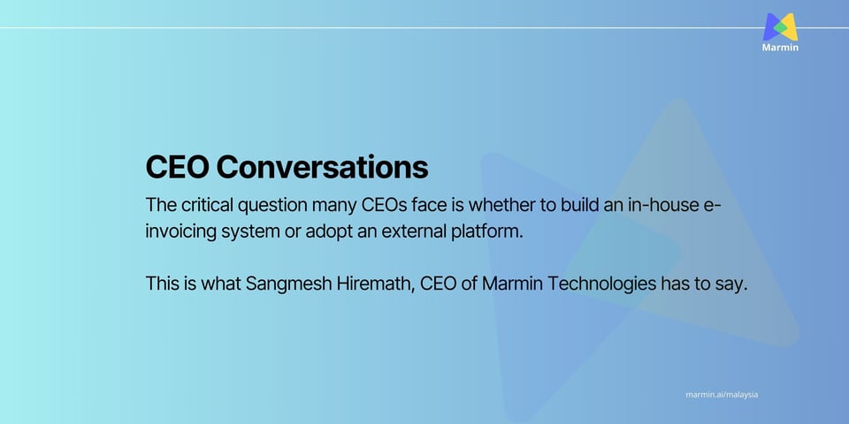 CEO conversations build or buy